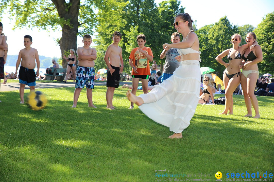 Picknick am Bodensee - Strandbad Friedrichshafen: SUP und Kino, 27.05.2017