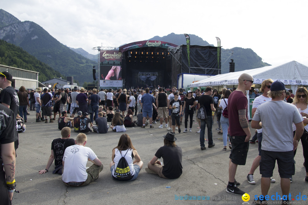 Greenfield Festival 2017: Interlaken, 09.06.2017