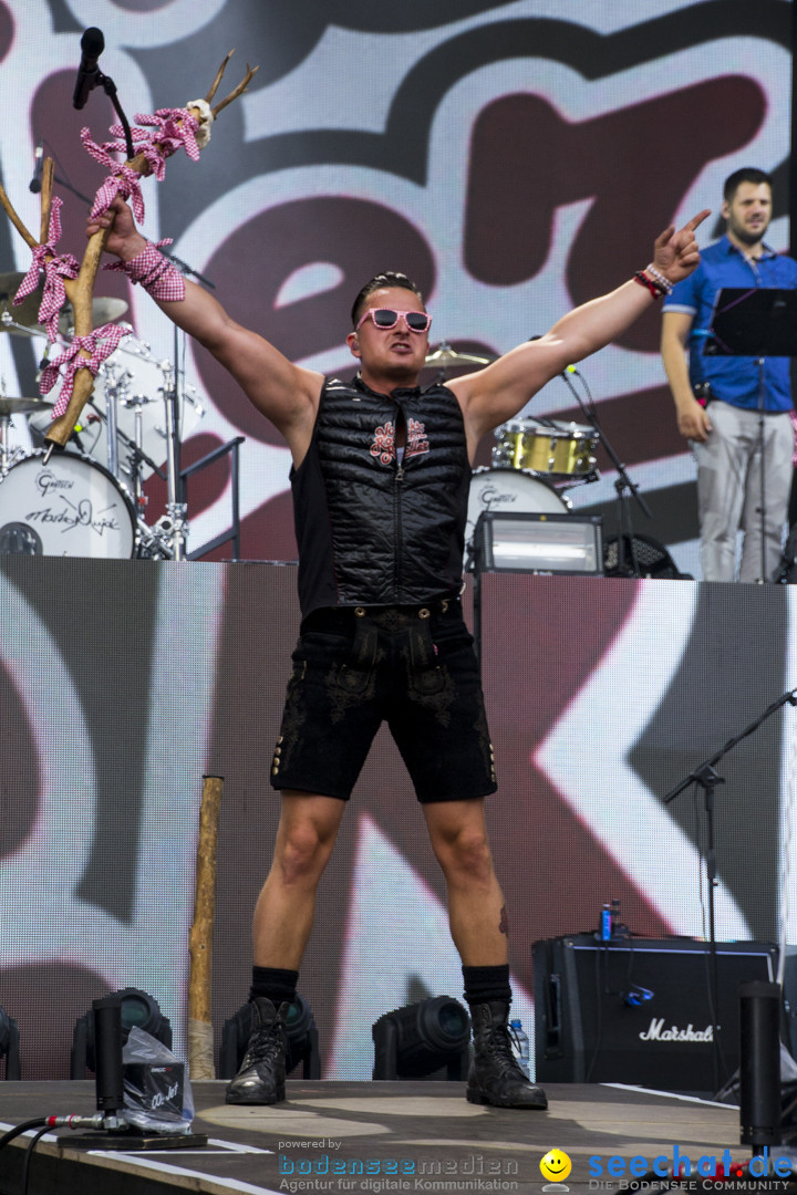 Andreas Gabalier Konzert im Kybunpark: St. Gallen am Bodensee, 16.06.2017