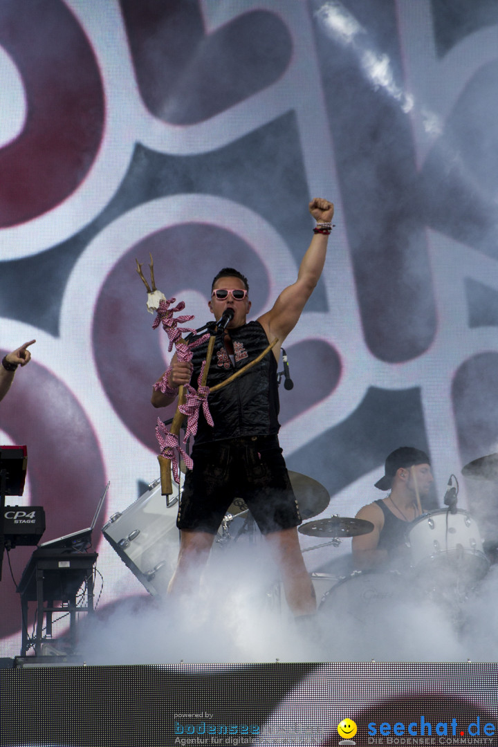 Andreas Gabalier Konzert im Kybunpark: St. Gallen am Bodensee, 16.06.2017