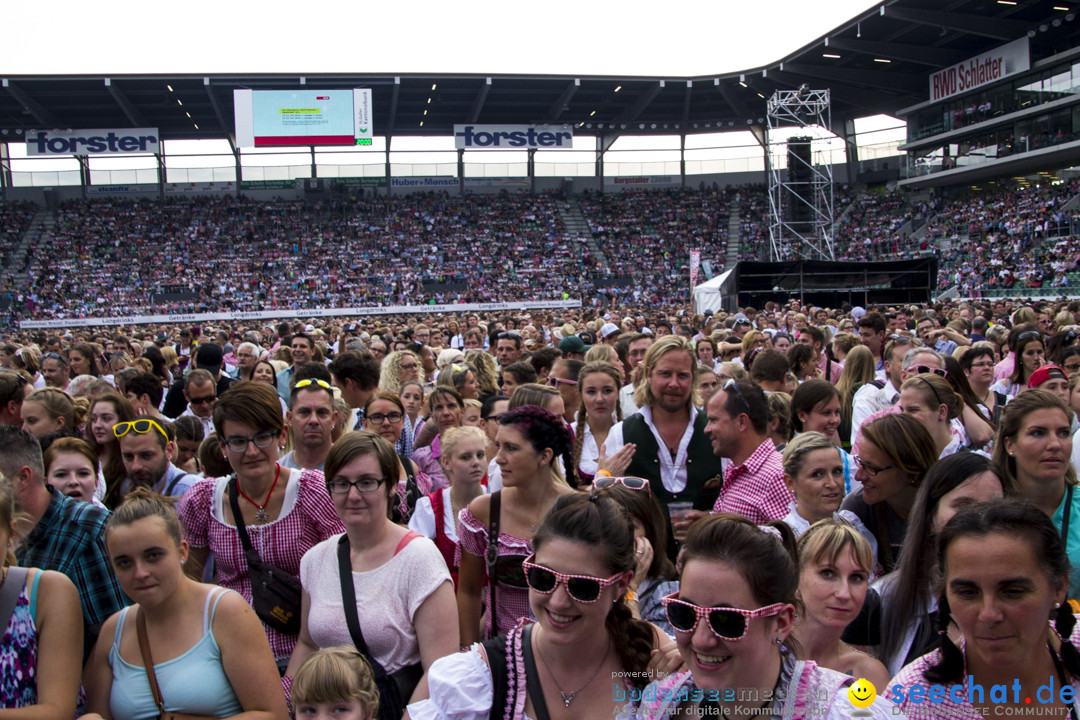 Andreas Gabalier Konzert im Kybunpark: St. Gallen am Bodensee, 16.06.2017