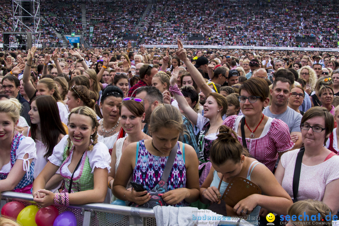 Andreas Gabalier Konzert im Kybunpark: St. Gallen am Bodensee, 16.06.2017