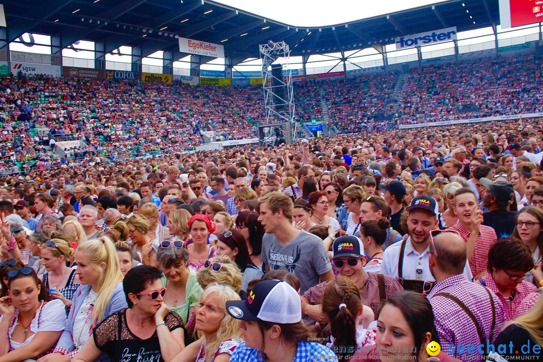 Andreas Gabalier Konzert im Kybunpark: St. Gallen am Bodensee, 16.06.2017