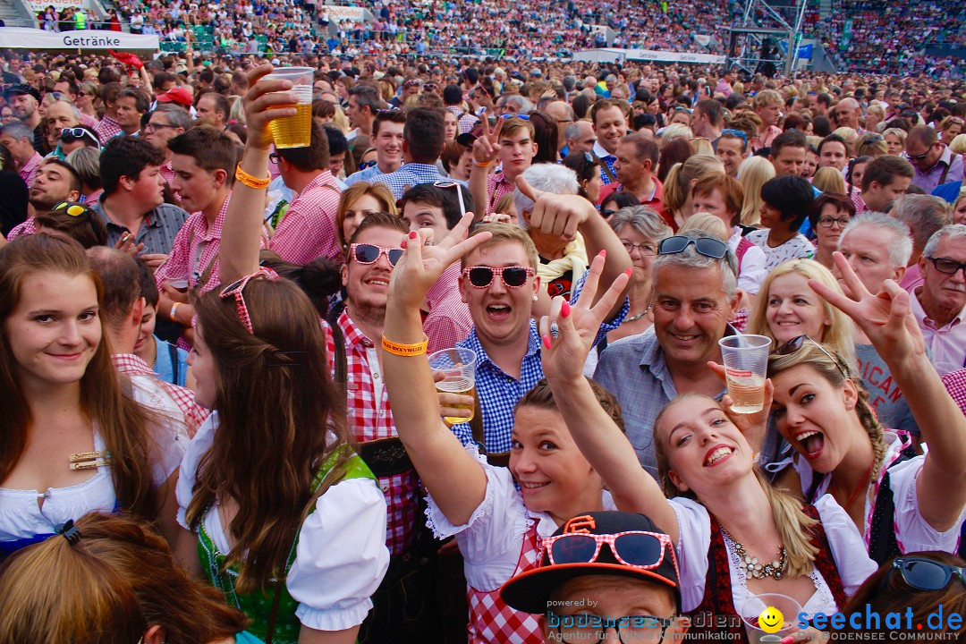 Andreas Gabalier Konzert im Kybunpark: St. Gallen am Bodensee, 16.06.2017