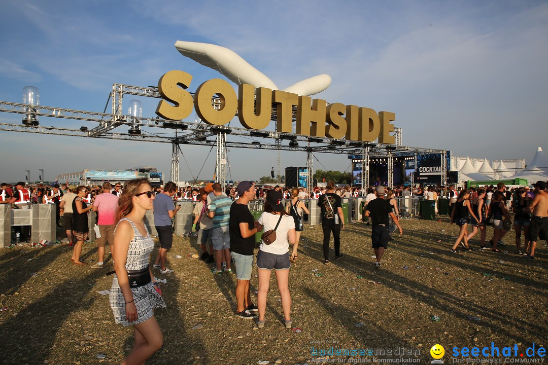 Southside Festival 2017: Neuhausen ob Eck am Bodensee, 23.06.2017