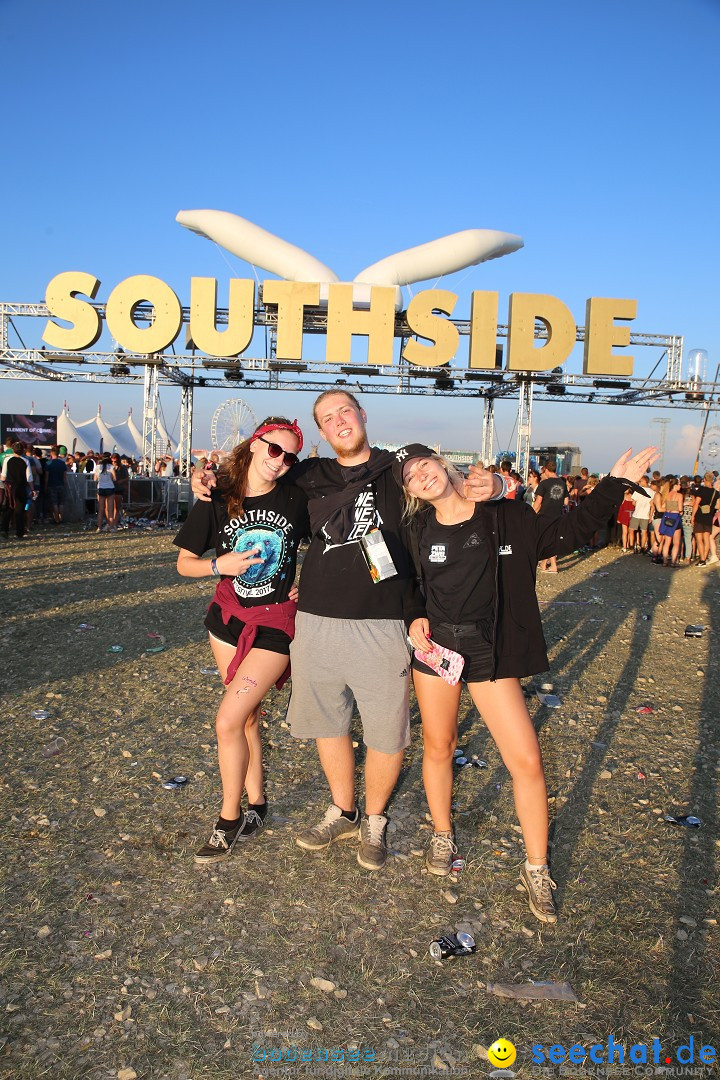 Southside Festival 2017: Neuhausen ob Eck am Bodensee, 24.06.2017