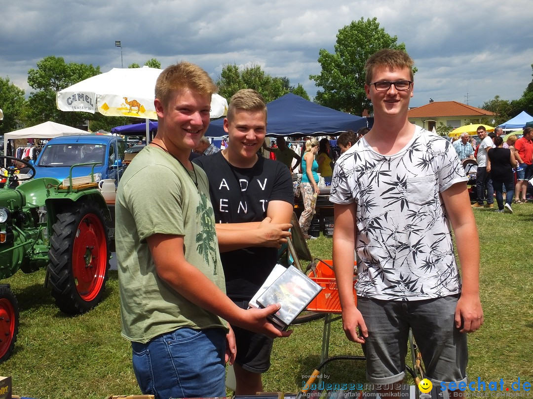 Sommerfest mit Flohmarkt - Musikverein: Uttenweiler, 25.06.2017