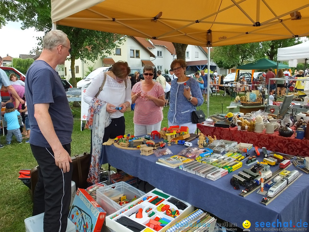 Sommerfest mit Flohmarkt - Musikverein: Uttenweiler, 25.06.2017