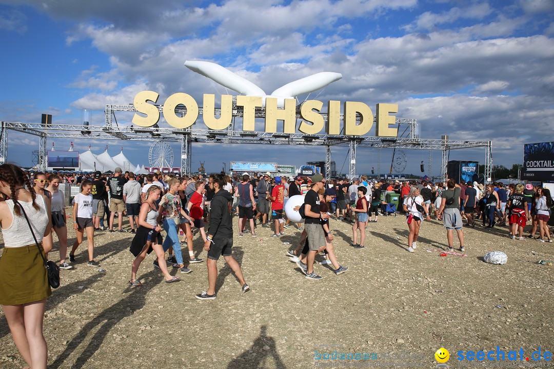 Southside Festival 2017: Neuhausen ob Eck am Bodensee, 25.06.2017