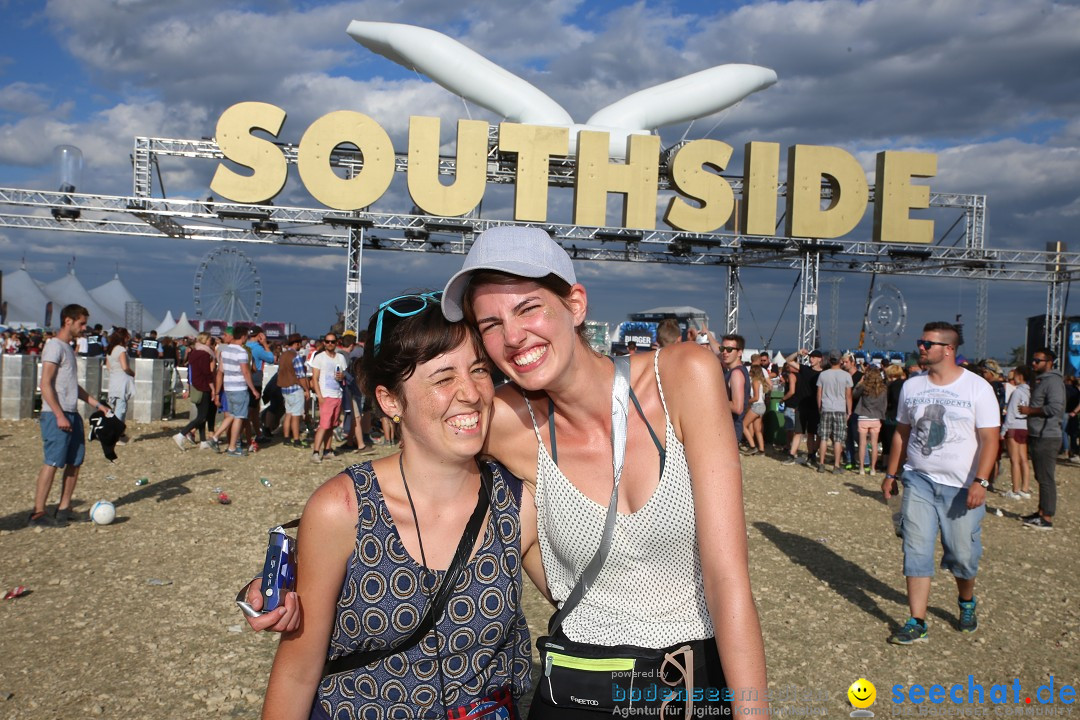 Southside Festival 2017: Neuhausen ob Eck am Bodensee, 25.06.2017