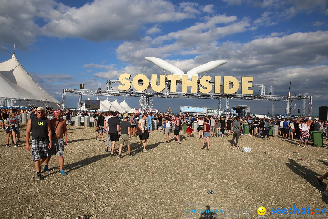 Southside Festival 2017: Neuhausen ob Eck am Bodensee, 25.06.2017