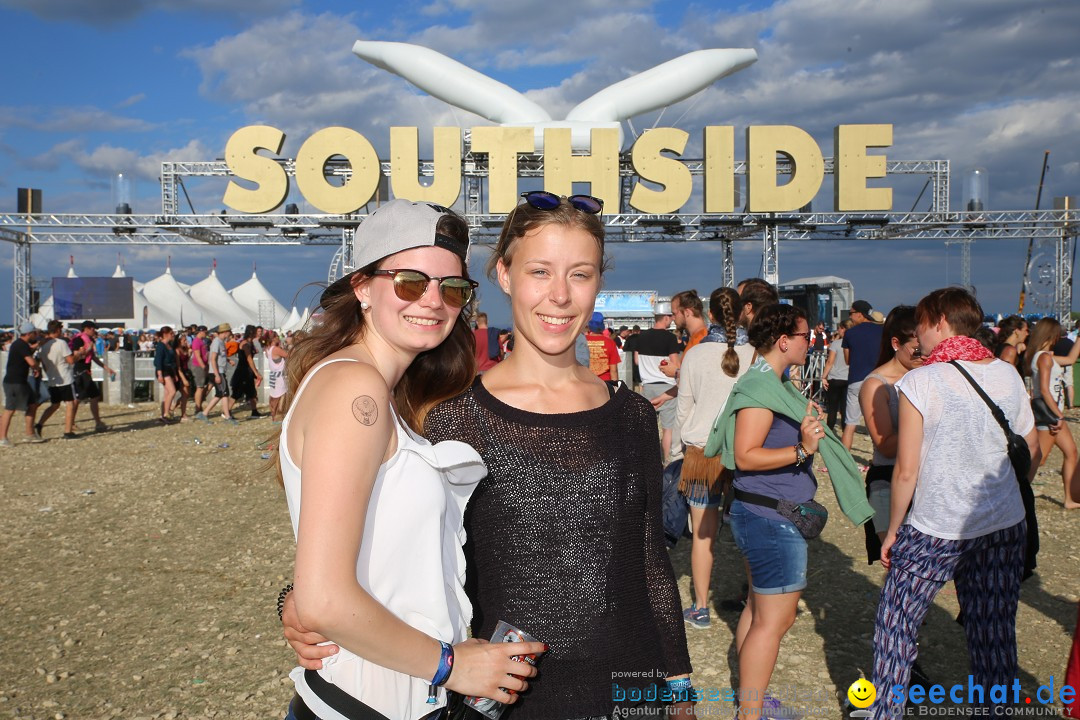 Southside Festival 2017: Neuhausen ob Eck am Bodensee, 25.06.2017