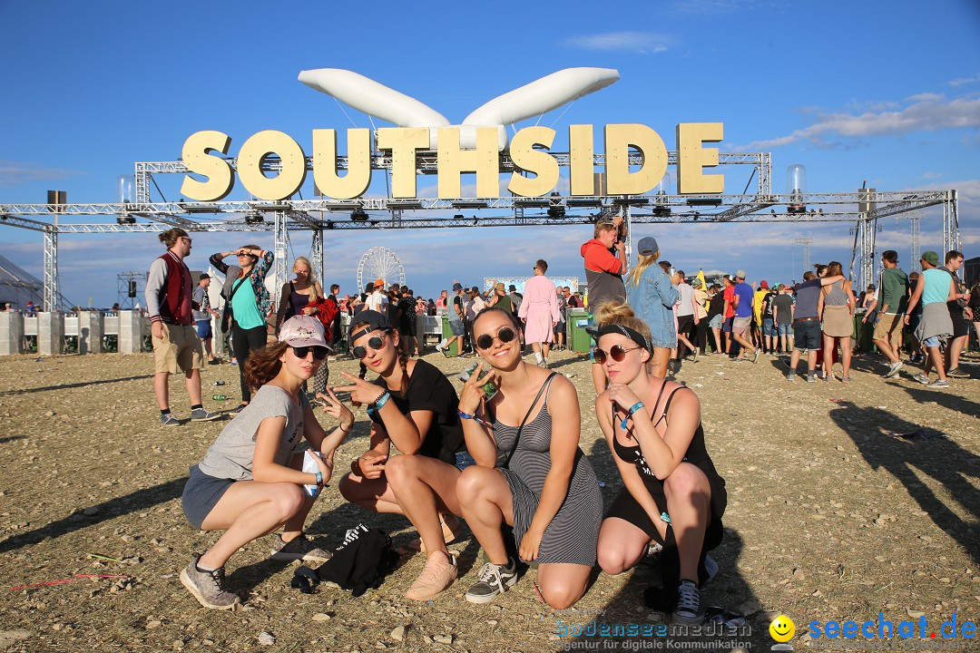 Southside Festival 2017: Neuhausen ob Eck am Bodensee, 25.06.2017