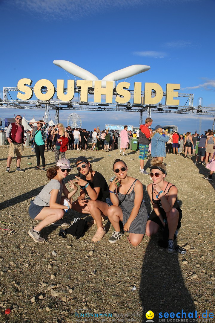 Southside Festival 2017: Neuhausen ob Eck am Bodensee, 25.06.2017