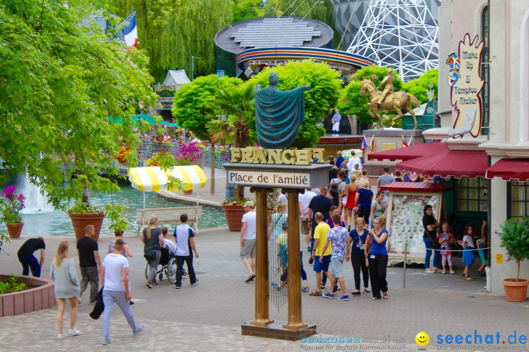 EUROPAPARK mit US-CAR Treffen 2017: Rust, 26.06.2017