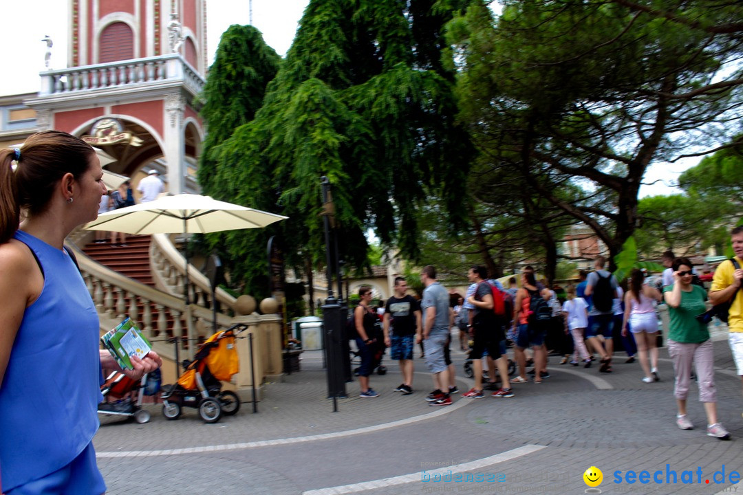 EUROPAPARK mit US-CAR Treffen 2017: Rust, 26.06.2017