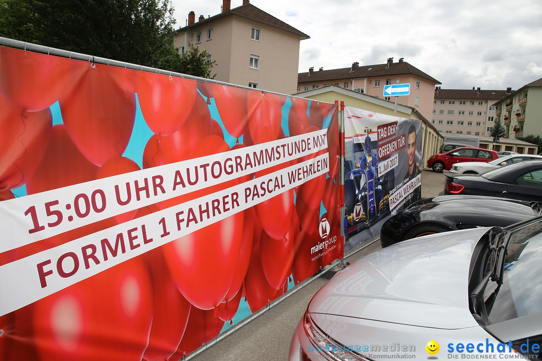 maiergroup - Pascal Wehrlein und Daniel Schuhmacher: Tuttlingen, 01.07.2017