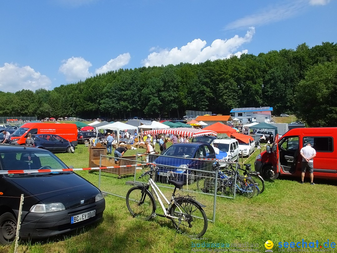 Waldflohmarkt: Mengen-Rosna, 08.07.2017