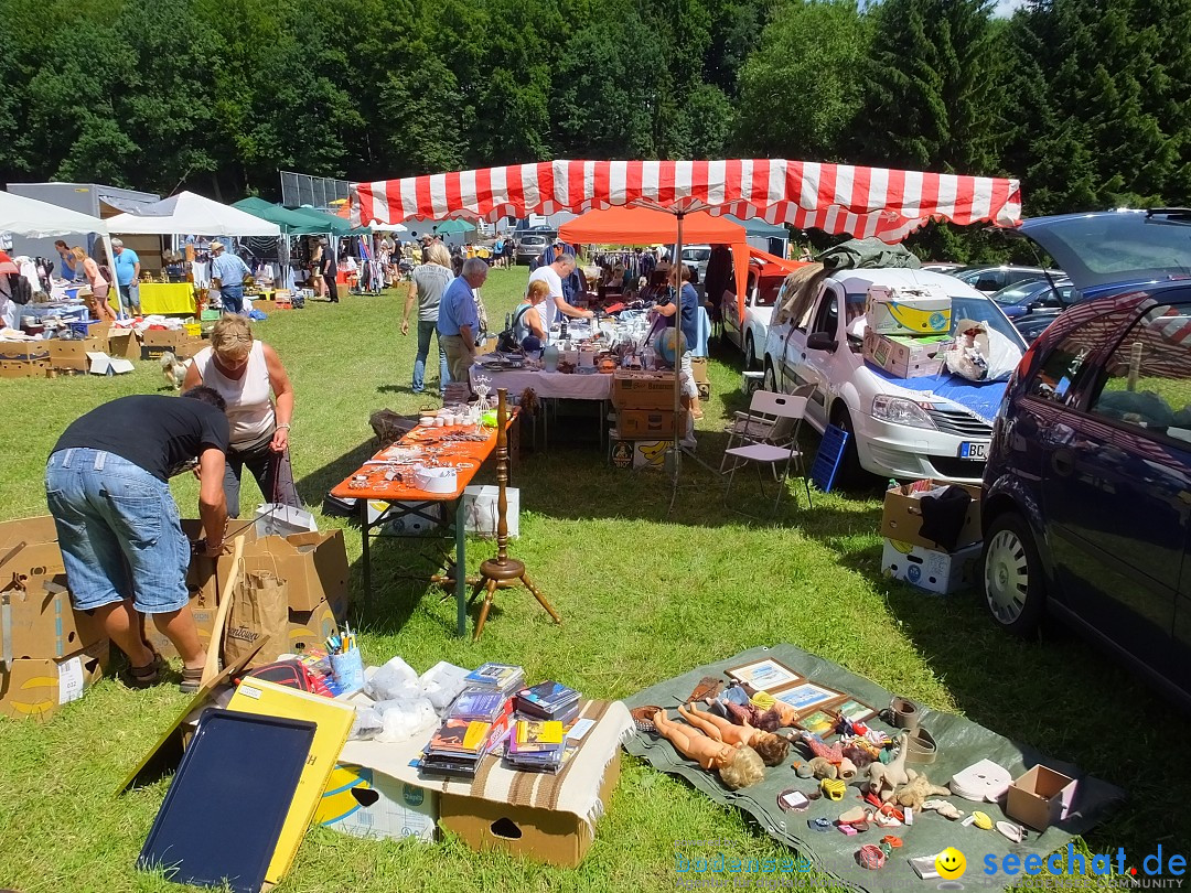 Waldflohmarkt: Mengen-Rosna, 08.07.2017