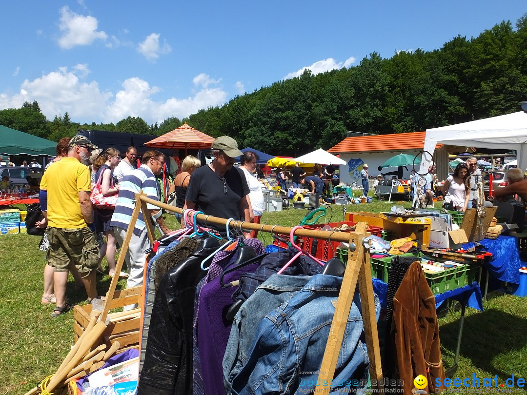 Waldflohmarkt: Mengen-Rosna, 08.07.2017