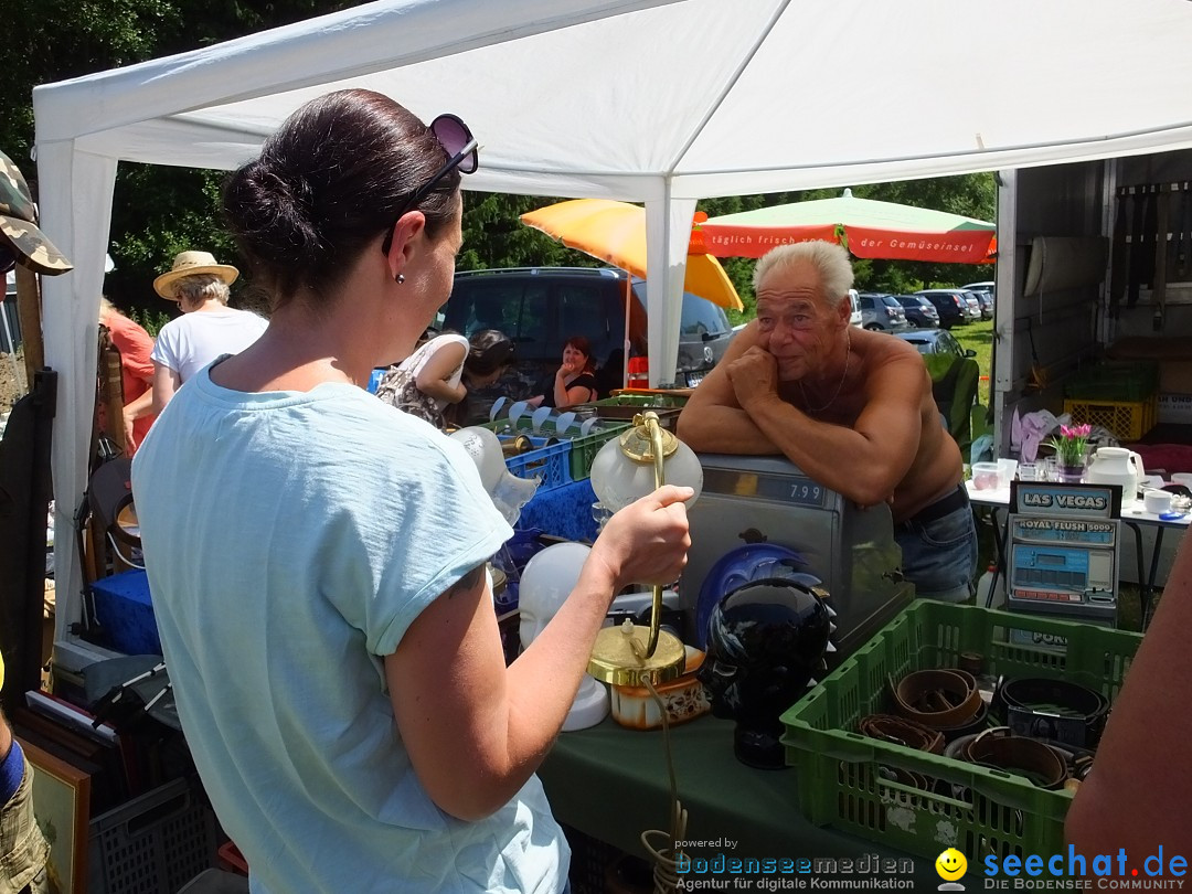 Waldflohmarkt: Mengen-Rosna, 08.07.2017