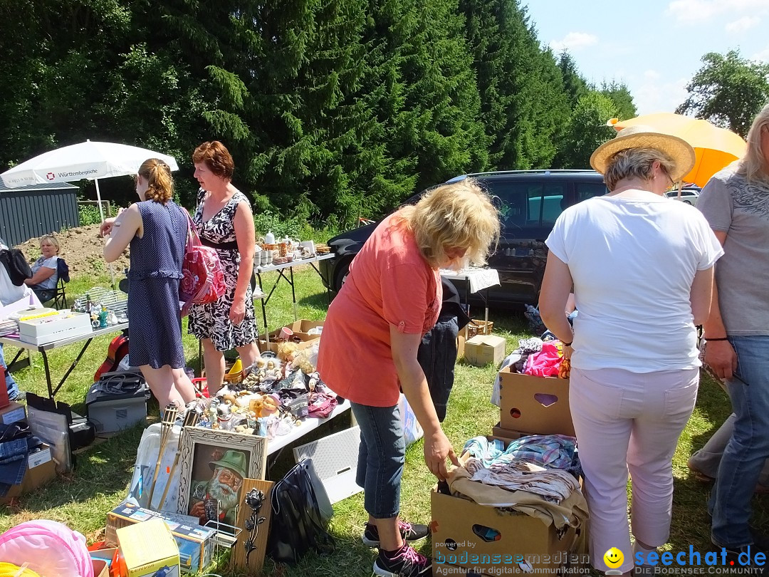 Waldflohmarkt: Mengen-Rosna, 08.07.2017