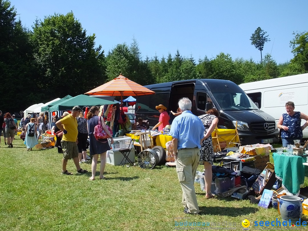 Waldflohmarkt: Mengen-Rosna, 08.07.2017