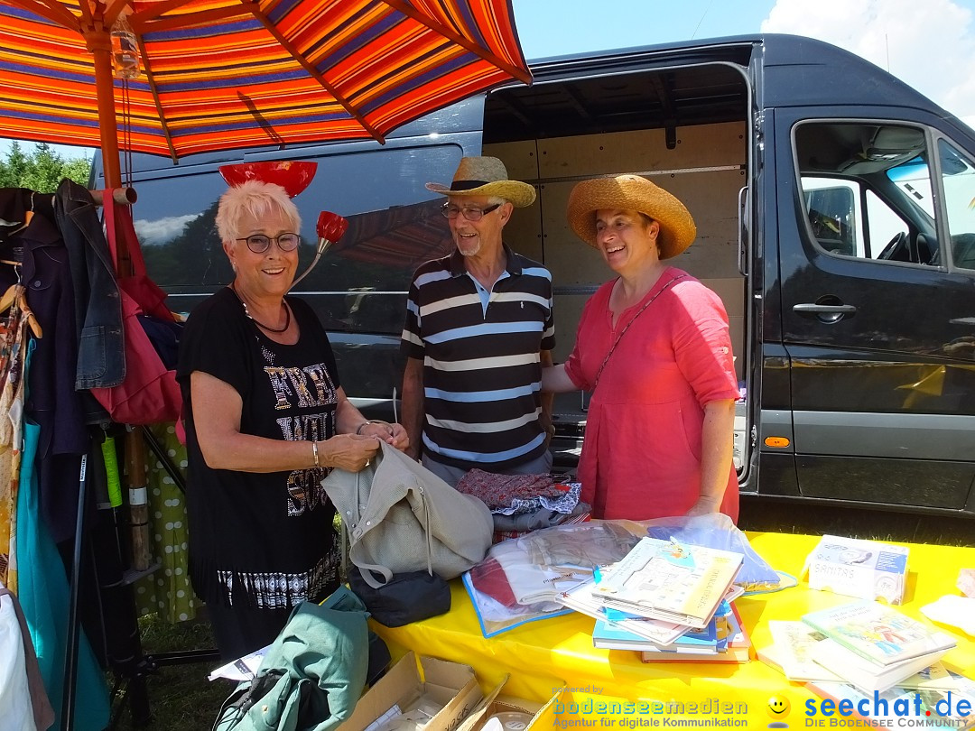 Waldflohmarkt: Mengen-Rosna, 08.07.2017