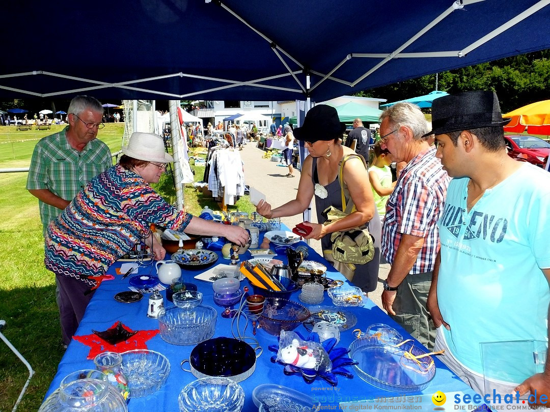 Waldflohmarkt: Mengen-Rosna, 08.07.2017