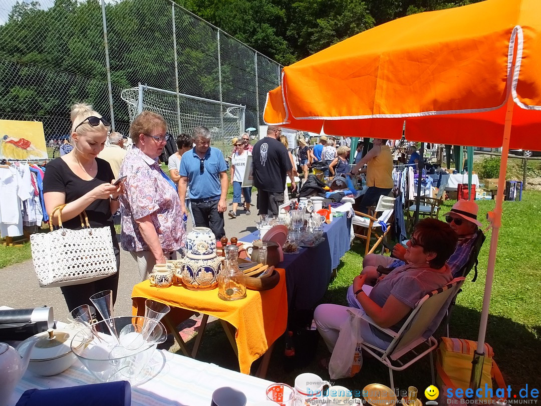 Waldflohmarkt: Mengen-Rosna, 08.07.2017