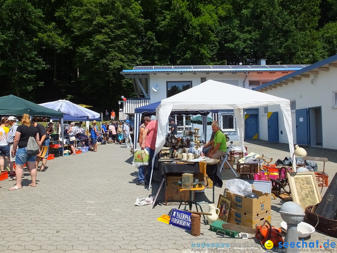 Waldflohmarkt: Mengen-Rosna, 08.07.2017