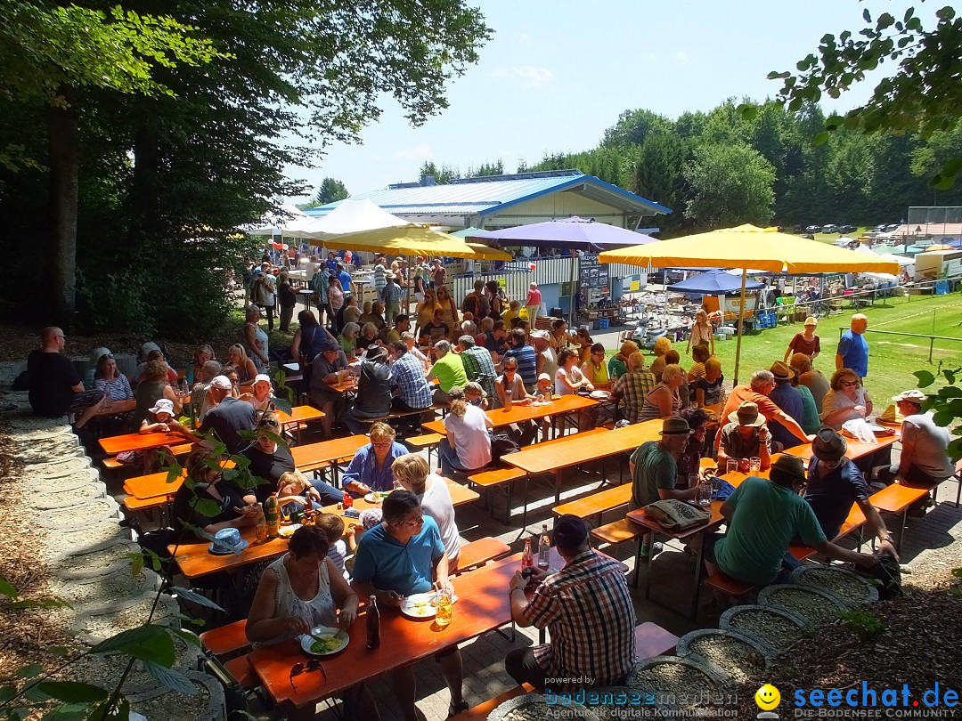 Waldflohmarkt: Mengen-Rosna, 08.07.2017