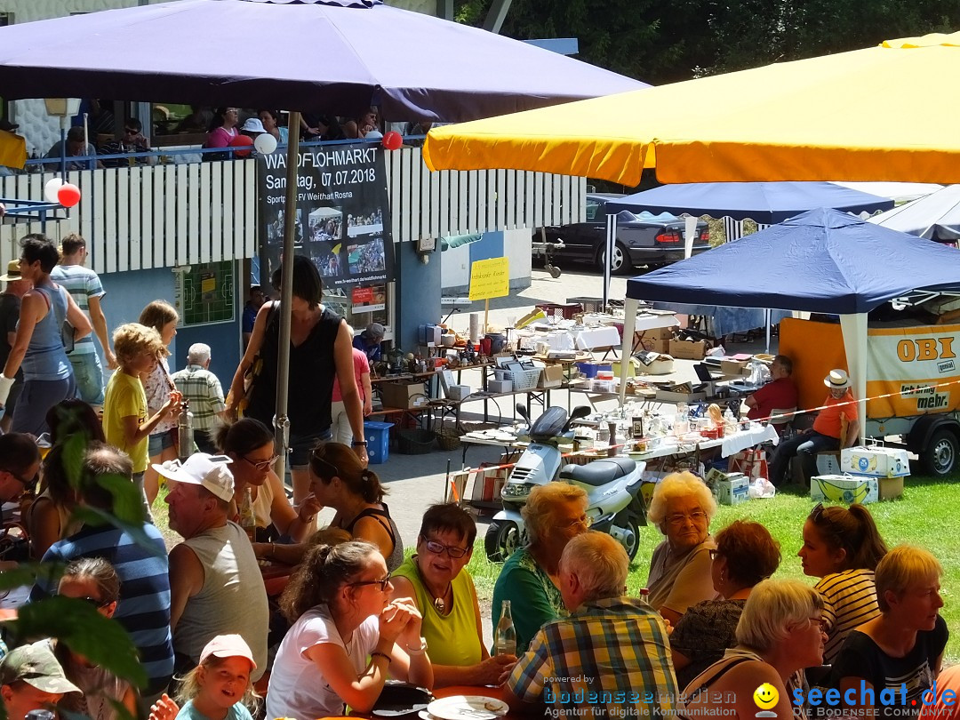 Waldflohmarkt: Mengen-Rosna, 08.07.2017