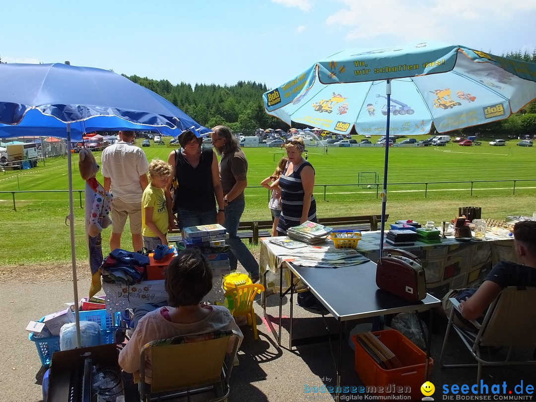 Waldflohmarkt: Mengen-Rosna, 08.07.2017