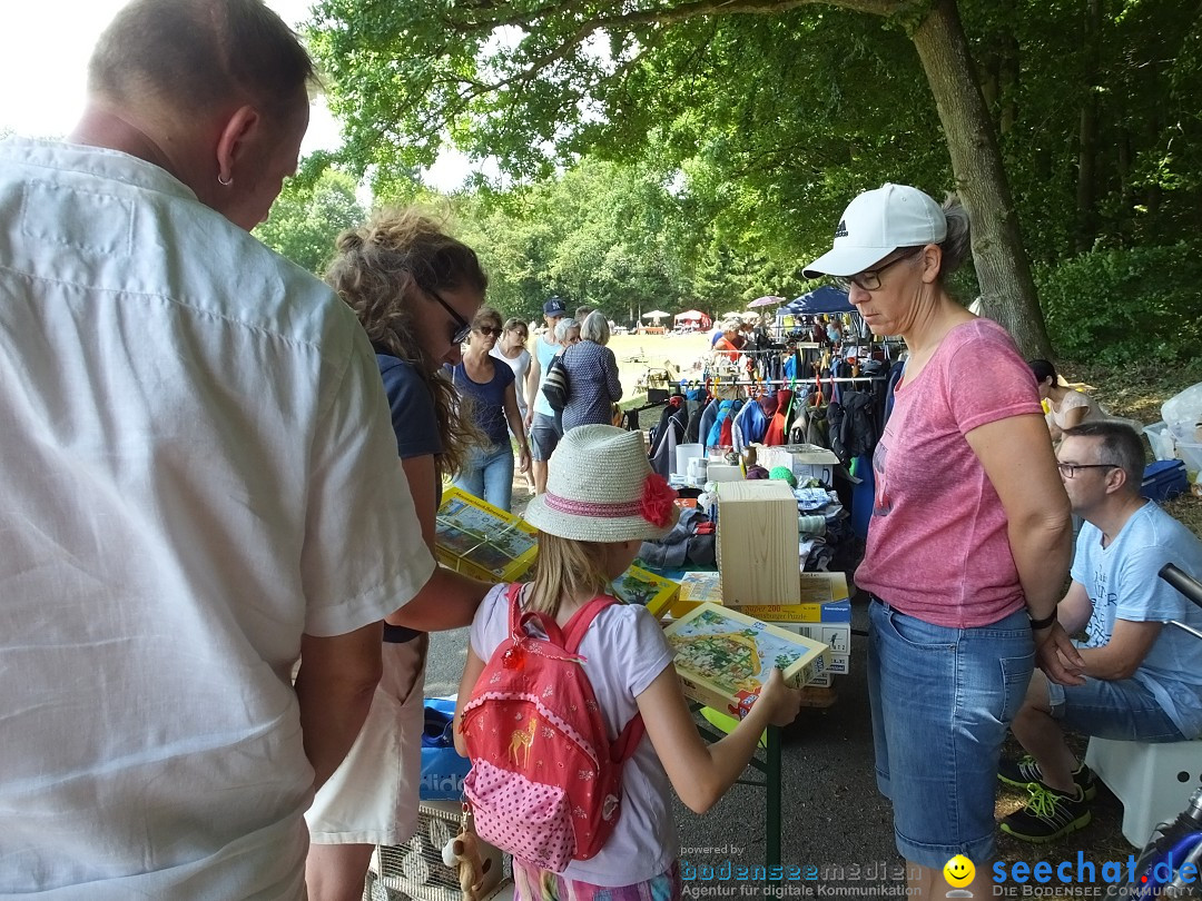 Waldflohmarkt: Mengen-Rosna, 08.07.2017