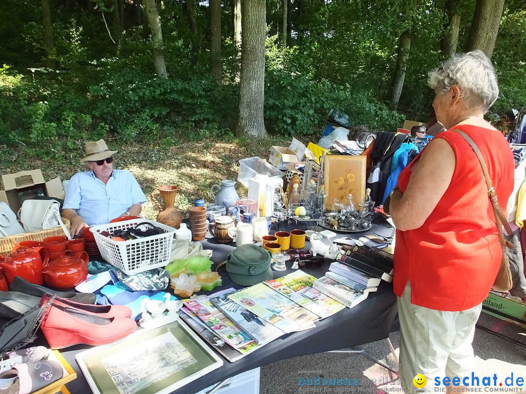 Waldflohmarkt: Mengen-Rosna, 08.07.2017