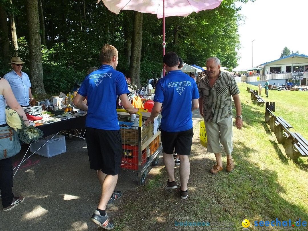 Waldflohmarkt: Mengen-Rosna, 08.07.2017