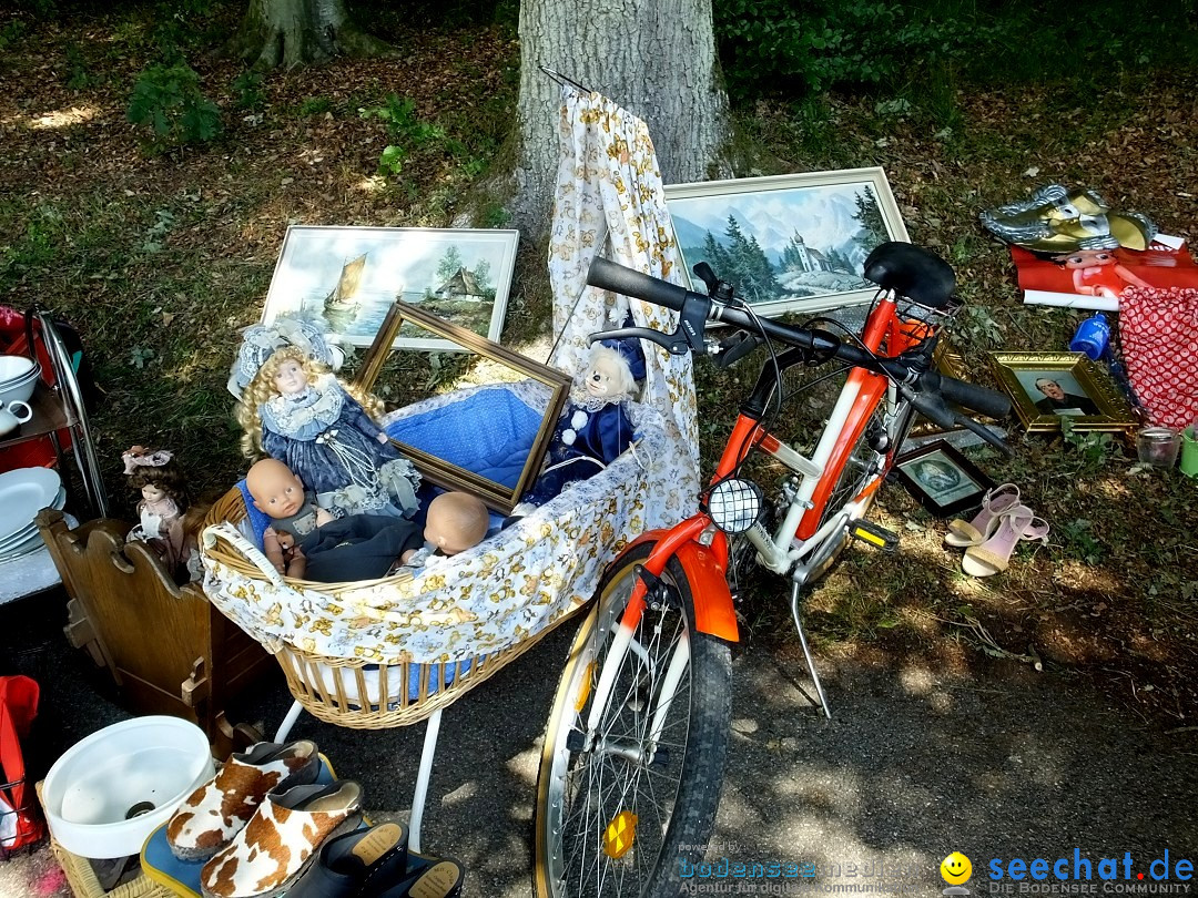 Waldflohmarkt: Mengen-Rosna, 08.07.2017