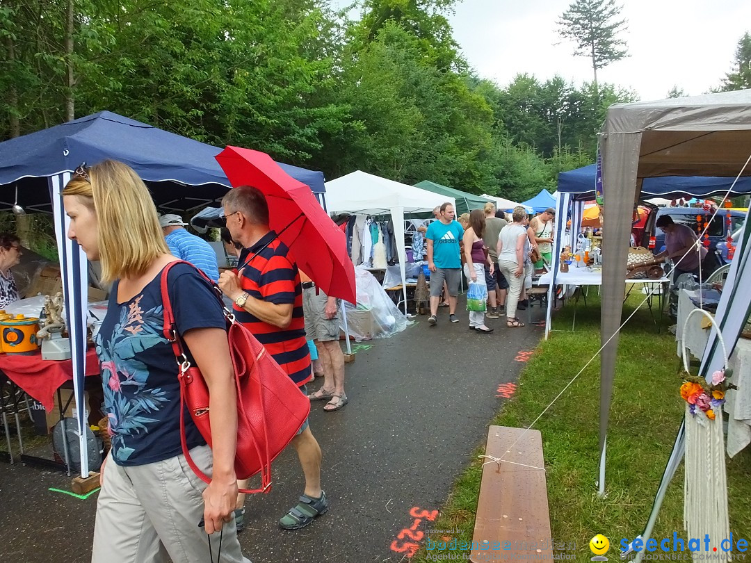Waldflohmarkt: Mengen-Rosna, 08.07.2017