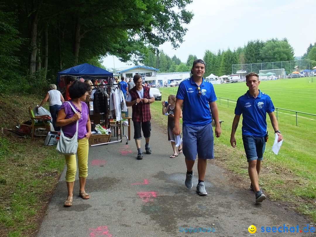 Waldflohmarkt: Mengen-Rosna, 08.07.2017