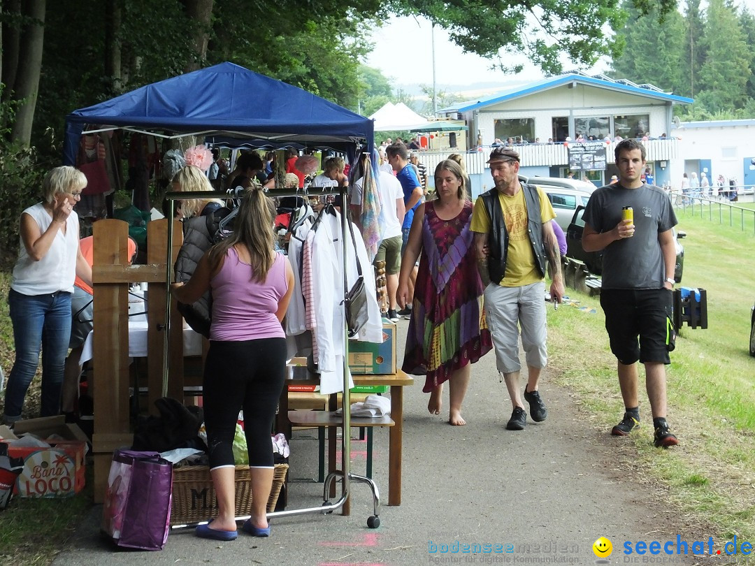 Waldflohmarkt: Mengen-Rosna, 08.07.2017