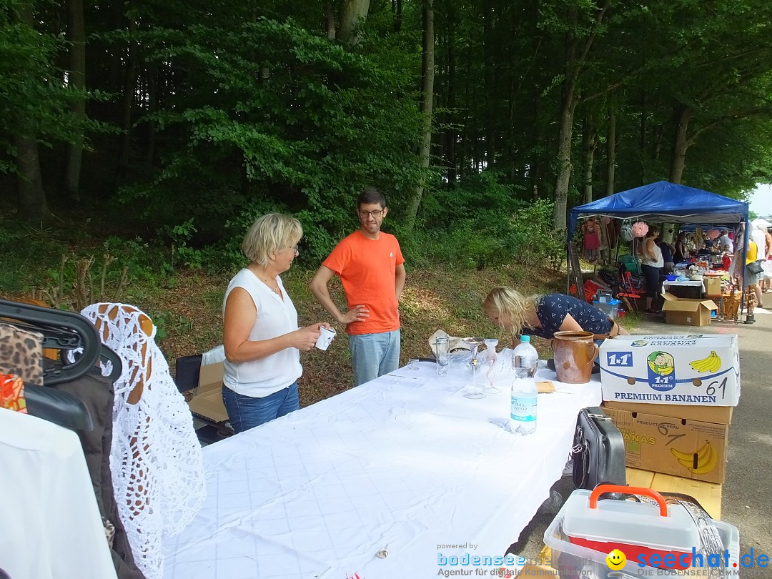 Waldflohmarkt: Mengen-Rosna, 08.07.2017