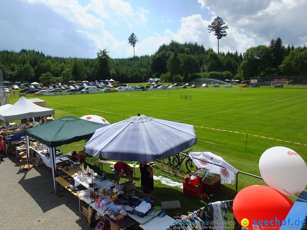 Waldflohmarkt: Mengen-Rosna, 08.07.2017