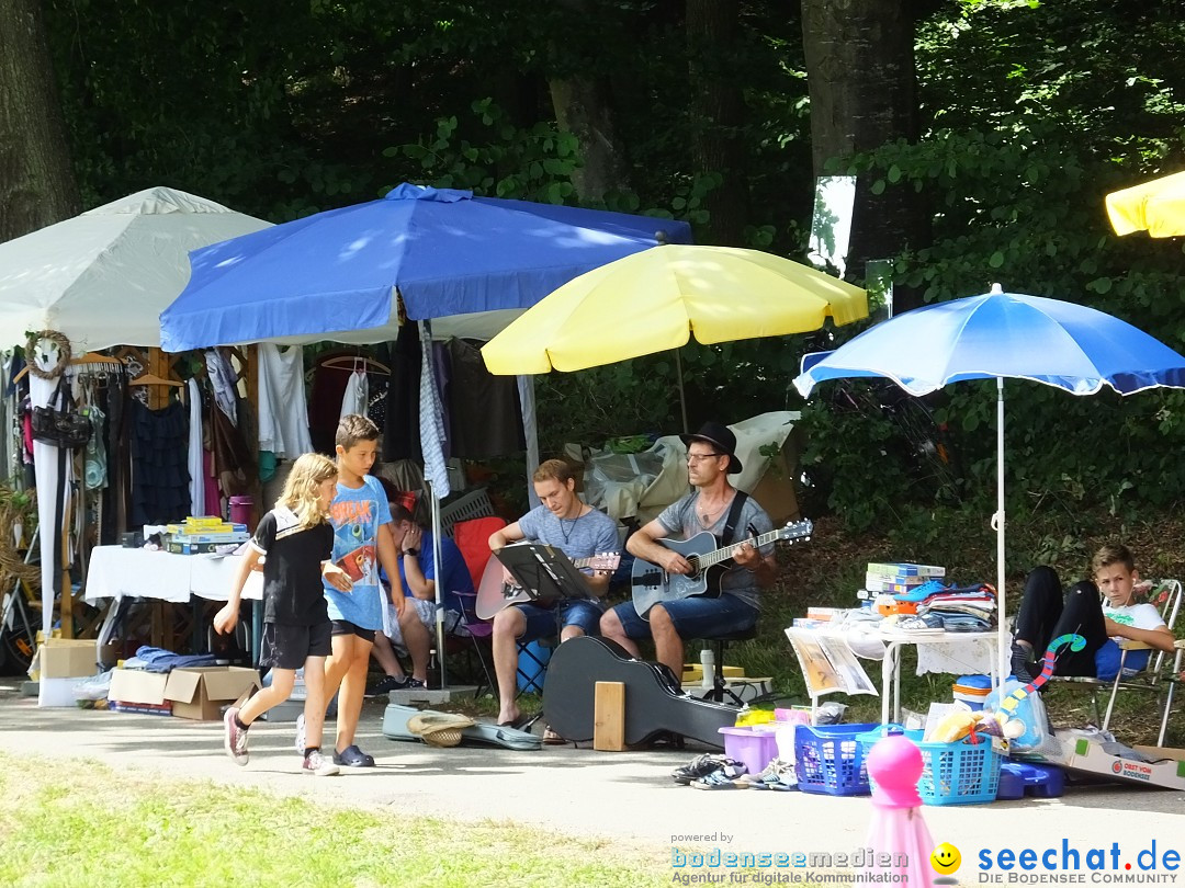 Waldflohmarkt: Mengen-Rosna, 08.07.2017