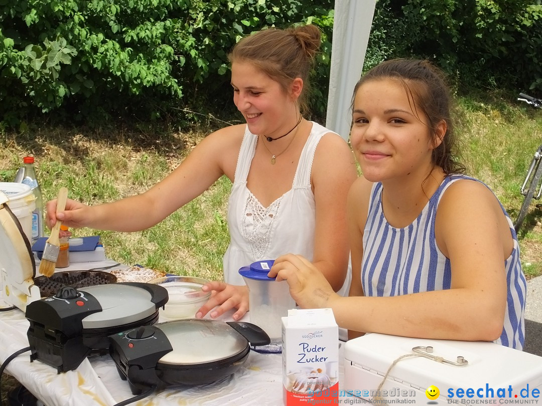 Waldflohmarkt: Mengen-Rosna, 08.07.2017