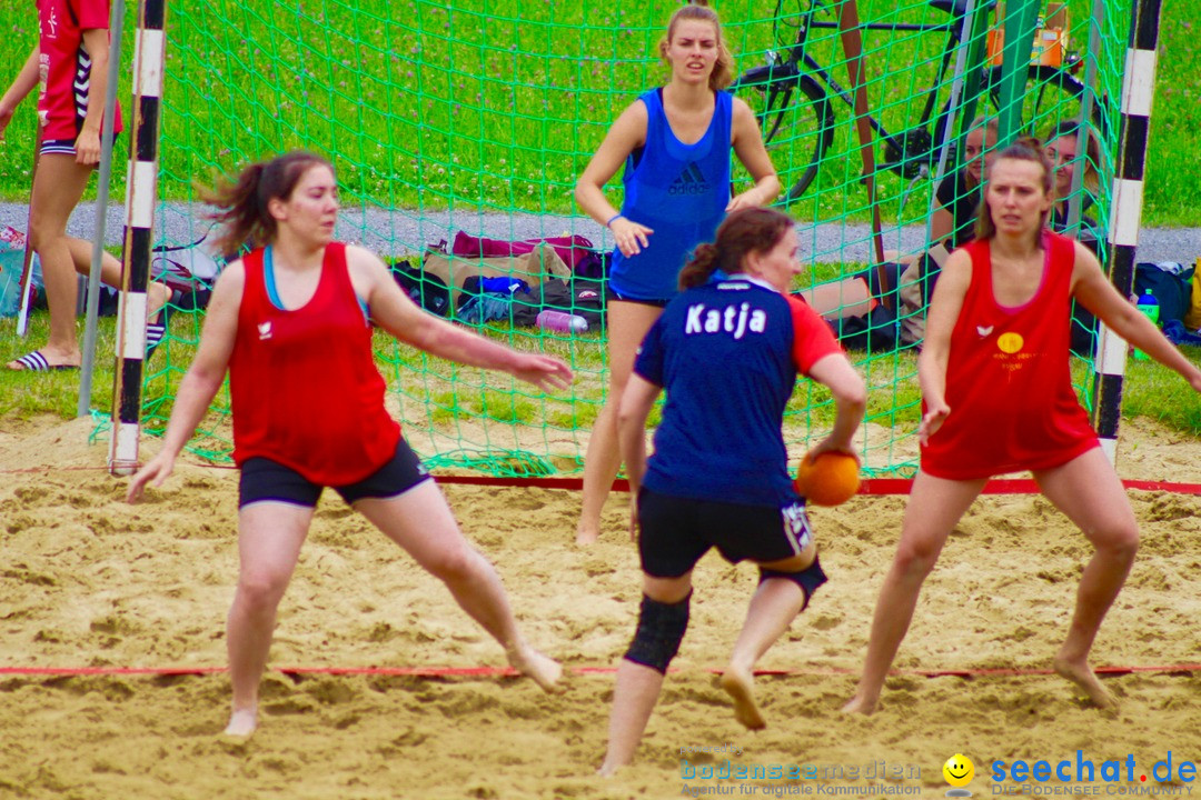 Beach Handball: Schweiz - Arbon am Bodensee, 09.07.2017