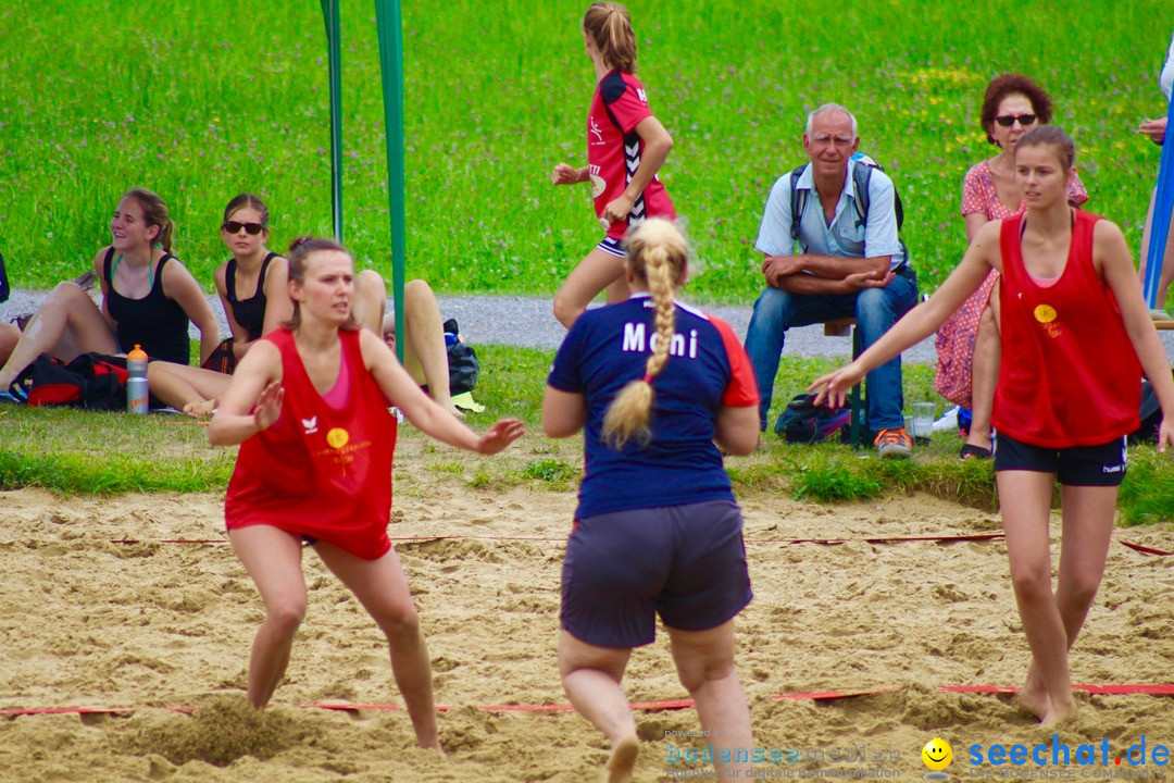 Beach Handball: Schweiz - Arbon am Bodensee, 09.07.2017