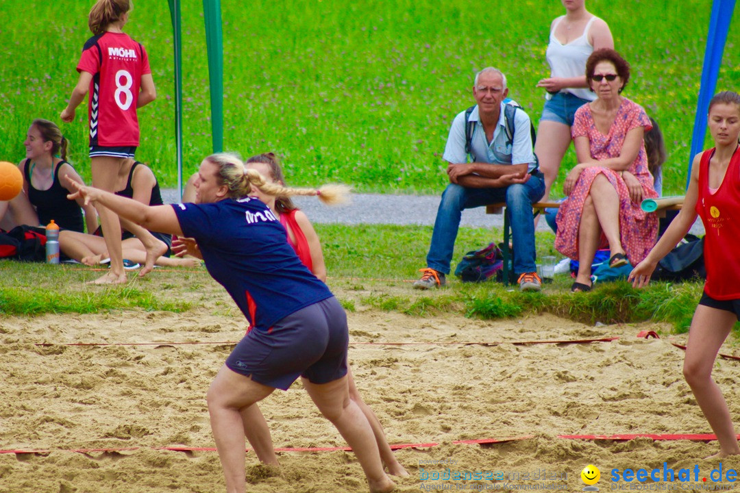 Beach Handball: Schweiz - Arbon am Bodensee, 09.07.2017