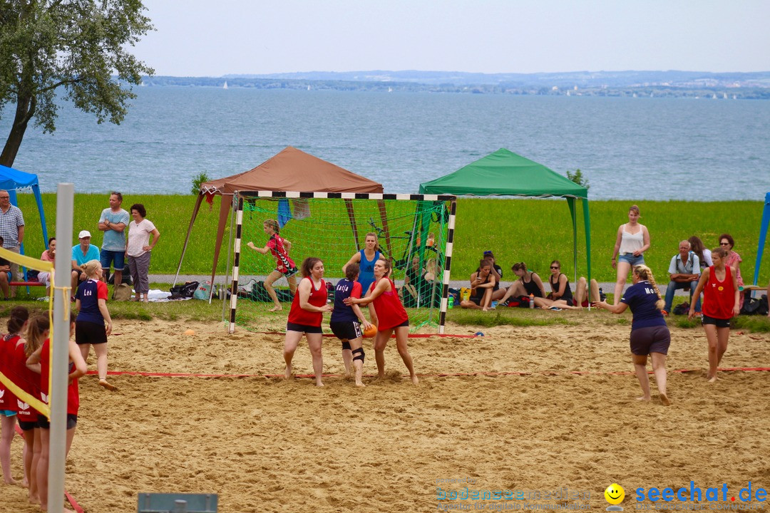 Beach Handball: Schweiz - Arbon am Bodensee, 09.07.2017