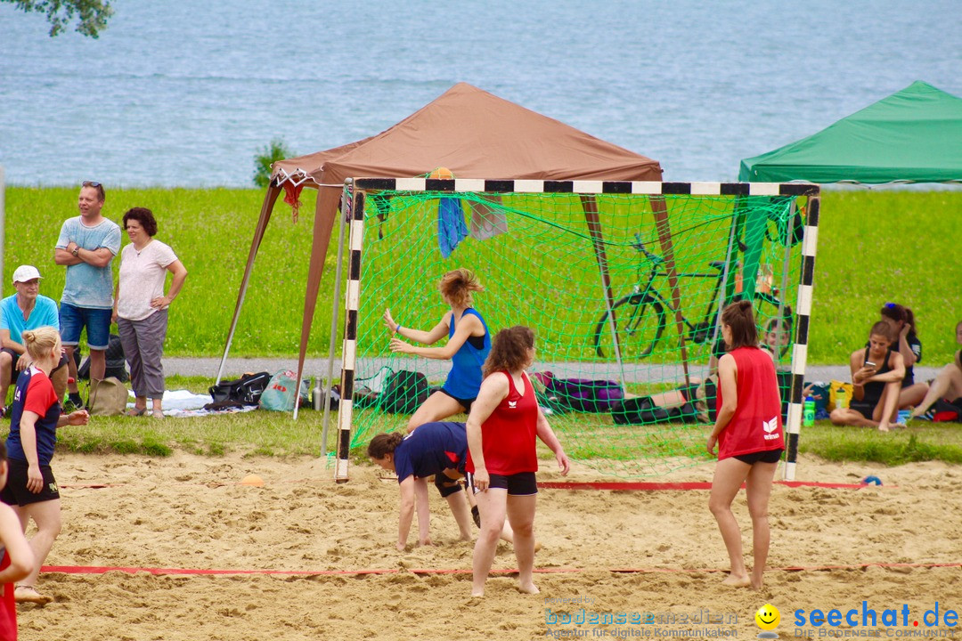 Beach Handball: Schweiz - Arbon am Bodensee, 09.07.2017